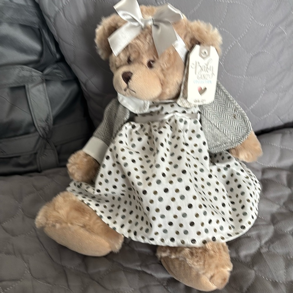 Baby Ganz Teddy Bear Plush 12” NWT